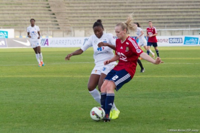 La grande Charlotte Saint-Sans Levacher effectuait son retour de blessure avec Arras (photo W Morice)