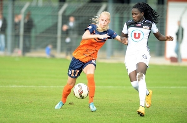 Sofia Jakobsson et le MHSC doivent réagir à Metz. Pour Mbock et l'EAG, Juvisy se profile (photo MHSC)