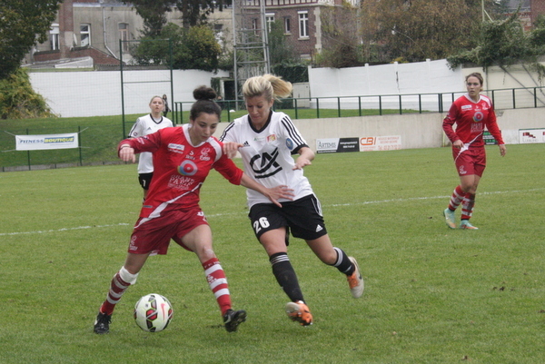 Rachel Saïdi, positionnée plus bas, a livré un match solide