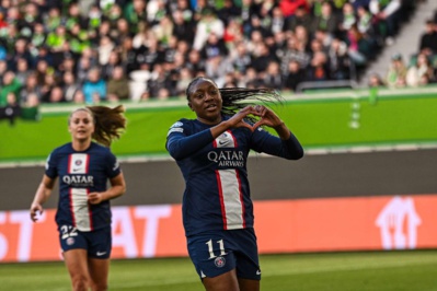 Kadidiatou Diani a marqué le but de l'égalisation (photo PSG) Kadidiatou Diani a marqué le but de l'égalisation (photo PSG)