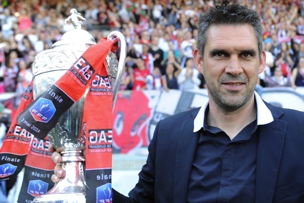 Gourvennec ne pensait pas forcément se retrouver à Guingamp... le chemin de l'Europe. Gourvennec ne pensait pas forcément se retrouver à Guingamp... le chemin de l'Europe.