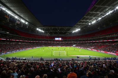 Un stade de Wembley bien garni pour cette rencontre amicale (photo FA)