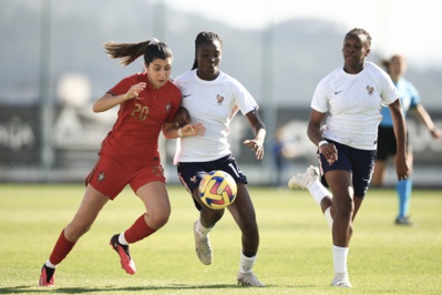 Thiniba Samoura, au centre, a inscrit le but qualificatif (photo FPF) Thiniba Samoura, au centre, a inscrit le but qualificatif (photo FPF)