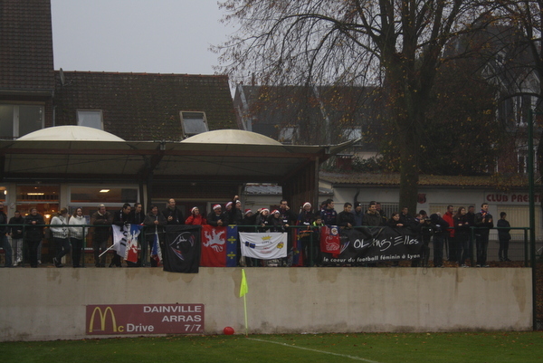 Les OL Ang'Elles bravent le froid arrageois Les OL Ang'Elles bravent le froid arrageois