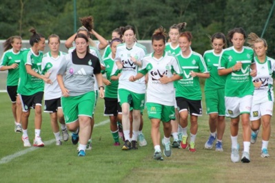Enfin une victoire pour les Vertes, à quelques jours du derby ! (crédit : Facebook ASSE Féminine)
