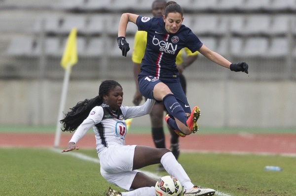 Aurélie Kaci, auteure du second but (photo E Baledent/LMP)