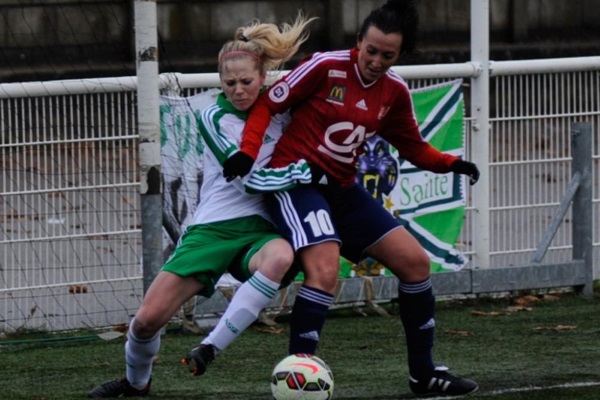 Caroline Audemar s'accroche à Marie Gosse (photo ASSE)