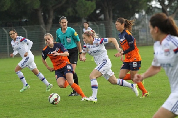 Les Lyonnaises ont fait parler leurs individualités (photo MHSC)