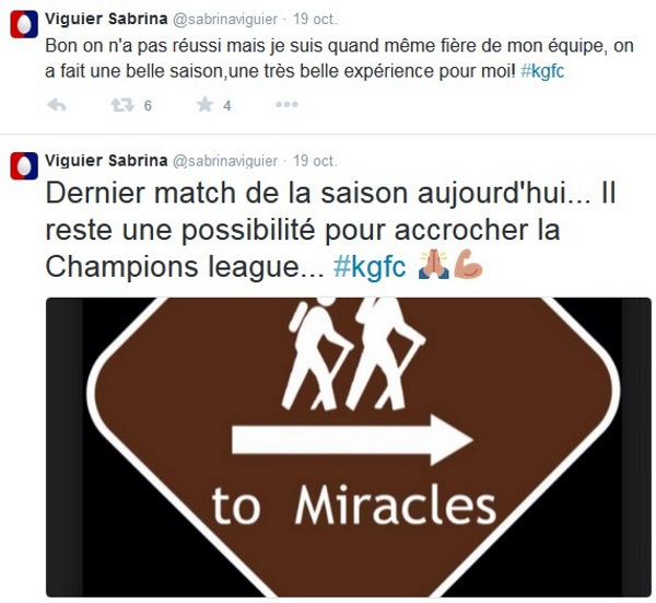 D1 - Sabrina VIGUIER rejoint SAINT-ETIENNE D1 - Sabrina VIGUIER rejoint SAINT-ETIENNE