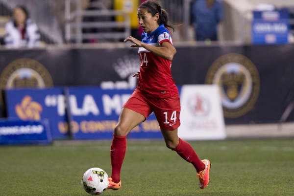 Quadruplé pour Christen Press (photo US Soccer)