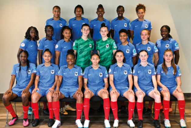 La sélection française (photo UEFA) La sélection française (photo UEFA)