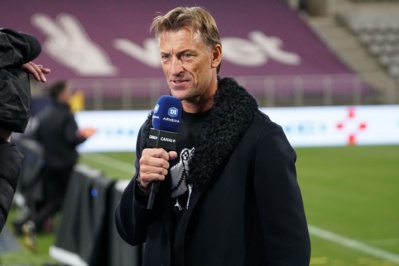 Hervé Renard au micro de Canal+ (photo footofeminin) Hervé Renard au micro de Canal+ (photo footofeminin)