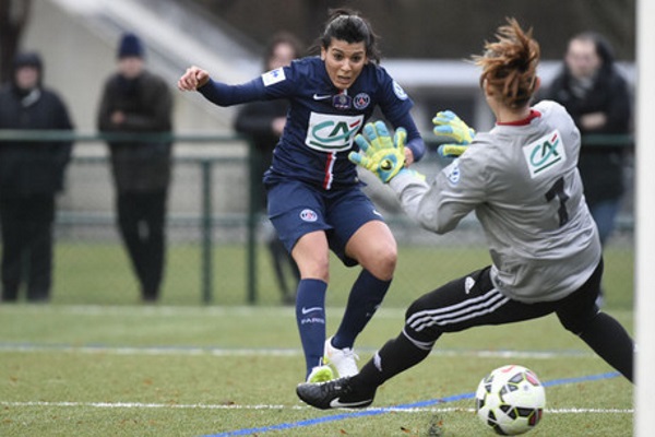 Kenza Dali démarre 2015 comme elle a terminé 2014 : en buteuse (photo PSG)