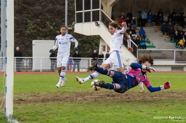 Amel Majri et l'OL s'imposent nettement à Issy (photo Giovani Pablo)