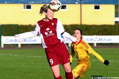 Megan Lindsay avait ouvert le score pour le FC Metz (photo asaf.footeo.com)