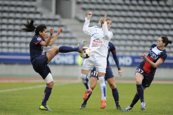 Kenza Dali et le PSG enchaînent face à Soyaux (photo PSG)