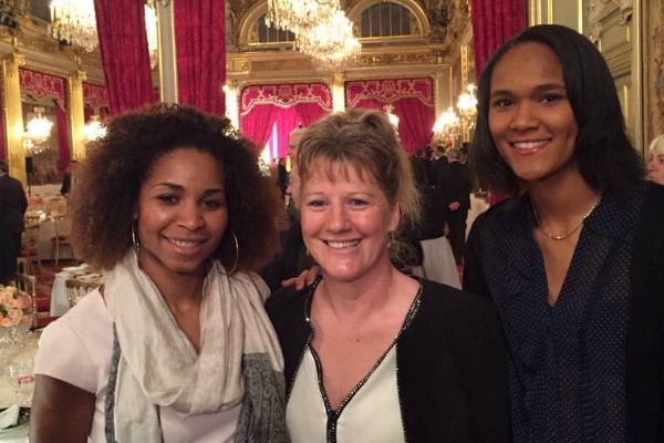 Laura Georges, Brigitte Henriques et Wendie Renard (image Twitter) Laura Georges, Brigitte Henriques et Wendie Renard (image Twitter)