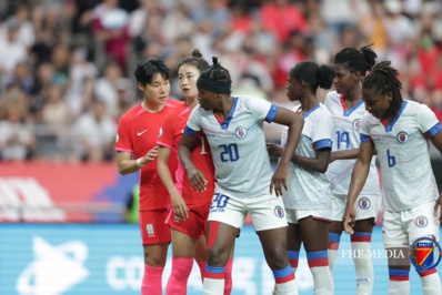 Haïti a terminé sa préparation en Corée du Sud (1-2)