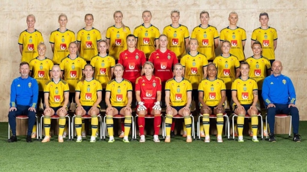 La photo des Suédoises (photo SVF) La photo des Suédoises (photo SVF)