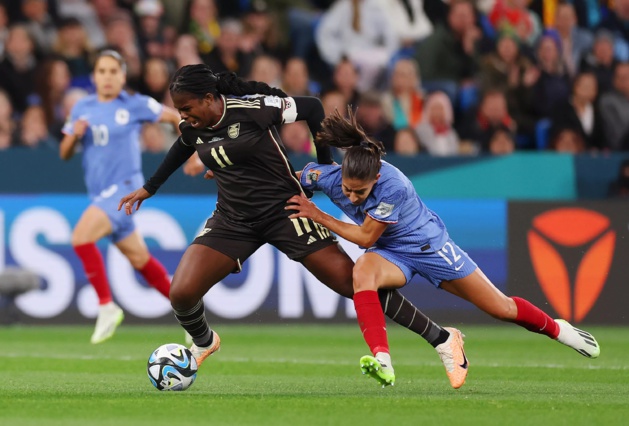 A l'image de Clara Matéo, Khadija Shaw a été muselée (photo FIFA WWC) A l'image de Clara Matéo, Khadija Shaw a été muselée (photo FIFA WWC)