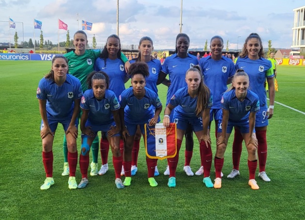 Le onze tricolore face à l'Islande (photo JYF) Le onze tricolore face à l'Islande (photo JYF)