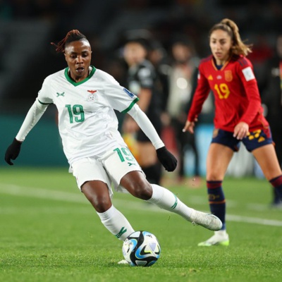 Siomela Mapepa et la Zambie ont de nouveau lourdement perdu (photo FIFA WWC) Siomela Mapepa et la Zambie ont de nouveau lourdement perdu (photo FIFA WWC)