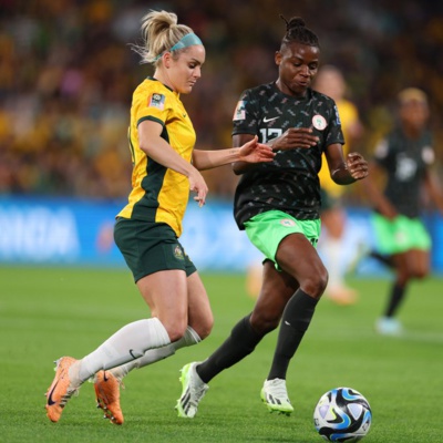 Coup de massue pour Ellie Carpenter et les Matildas (photo FIFA WWC) Coup de massue pour Ellie Carpenter et les Matildas (photo FIFA WWC)