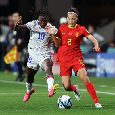 Grosse désillusion pour Nérilia Mondésir et ses partenaires (photo FIFA WWC)