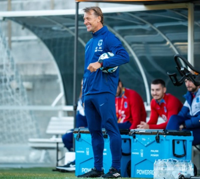 Hervé Renard a annoncé qu'une décision sera prise le jour du match (photo FFF.fr) Hervé Renard a annoncé qu'une décision sera prise le jour du match (photo FFF.fr)