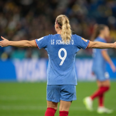 Le Sommer a marqué le premier but des Bleues à la Coupe du Monde (photo FIFA WWC) Le Sommer a marqué le premier but des Bleues à la Coupe du Monde (photo FIFA WWC)