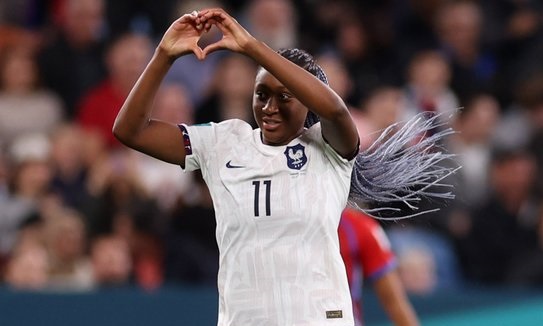 Kadidiatou Diani a porté son total à 25 buts en sélection (photo FIFA WWC)