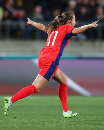 Guro Reiten a marqué le 100e but de la compétition (photo FIFA WWC) Guro Reiten a marqué le 100e but de la compétition (photo FIFA WWC)