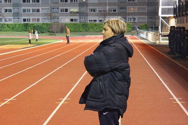 Cécile Locatelli à la tête de la sélection U16 (photo CDFC)