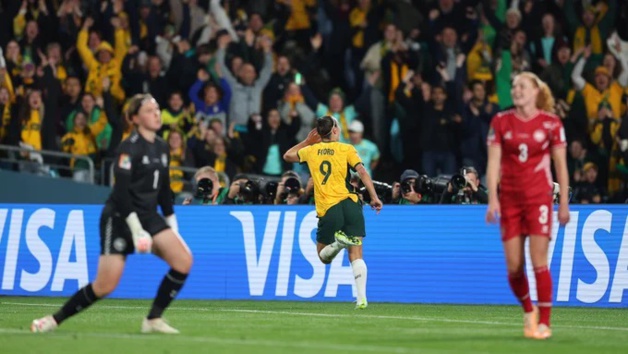 Hayley Raso a assuré la victoire des Matildas (photo FIFA WWC)
