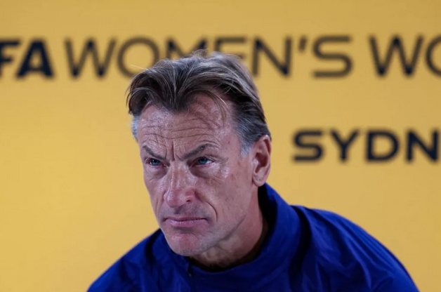 Hervé Renard concentré sur l'objectif (photo FIFA WWC)