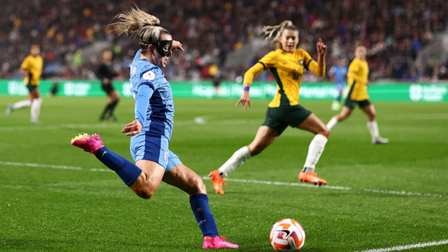 En avril dernier, Lauren Hemp et l'Angleterre s'étaient inclinées devant l'Australie (photo FA)