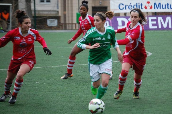 Sarah Palacin enchaîne les buts (photo Giovani Pablo)