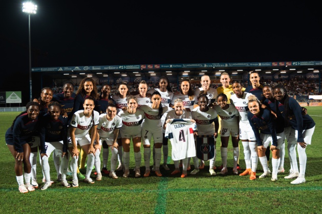 Les Parisiennes presque au complet (photo PSG)