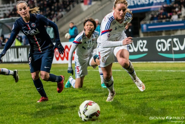 Amandine Henry en puissance  (photo Giovani Pablo)