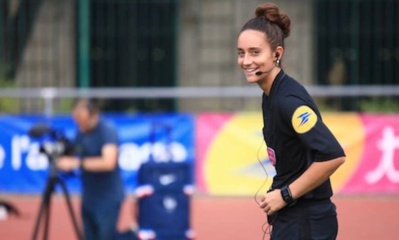 Clémence Gonçalves officiera lors de Bordeaux - PSG (photo DR) Clémence Gonçalves officiera lors de Bordeaux - PSG (photo DR)