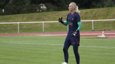 Katarzyna Kiedrzynek est de retour au PSG (photo Sébastien Duret)