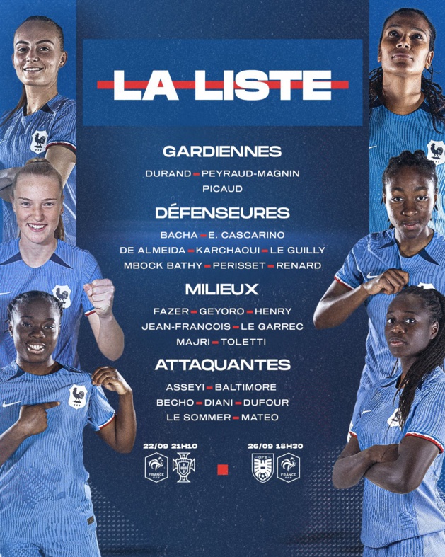 Bleues - Hervé RENARD : "Je suis persuadé qu'on va voir d'autres noms apparaître dans cette liste dans les prochains mois" Bleues - Hervé RENARD : "Je suis persuadé qu'on va voir d'autres noms apparaître dans cette liste dans les prochains mois"