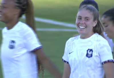 La joie d'Inès Benyahia (capture RFEF) La joie d'Inès Benyahia (capture RFEF)