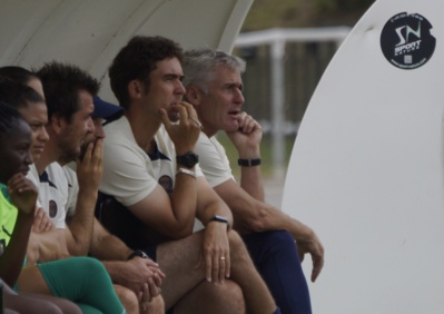 Gérard Prêcheur à droite et son fils Jocelyn qui va prend la tête de l'équipe (photo Sébastien Duret)