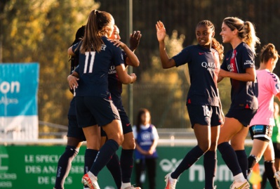 Les Parisiennes se déplacent au match aller (photo PSG) Les Parisiennes se déplacent au match aller (photo PSG)