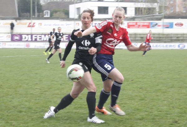 Charlotte Levacher n'a pas quitté Gaëtane Thiney d'une semelle pour un duel intense