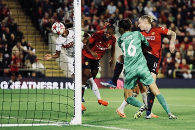 L'égalisation de Melvine Malard (photo ManUted) L'égalisation de Melvine Malard (photo ManUted)