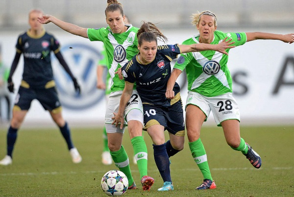 Rosengard et Bachmann auront l'avantage du terrain au retour (photo DFB)