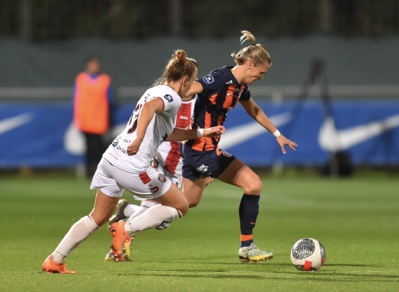 Robert avait ouvert le score (photo MHSC) Robert avait ouvert le score (photo MHSC)
