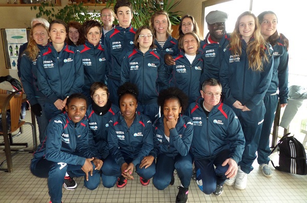 Avec une moyenne de 5.32 buts par match, l'équipe féminine de l'ASPTT Rennes est en tête du classement départemental du Crédit Agricole Mozaïc Foot Challenge. (Photo : DR) Avec une moyenne de 5.32 buts par match, l'équipe féminine de l'ASPTT Rennes est en tête du classement départemental du Crédit Agricole Mozaïc Foot Challenge. (Photo : DR)